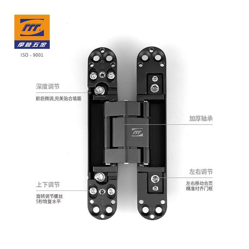 三维可调暗铰链｜MH-177/150