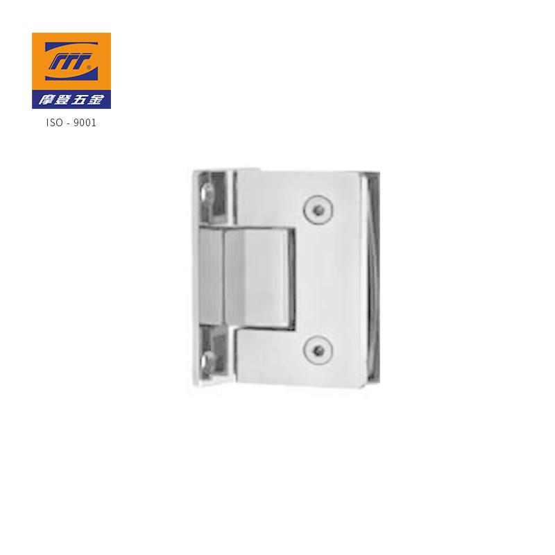Shower Door Hinge (Straight Edge, 90-degree)｜MF-311E-CR(5mm)